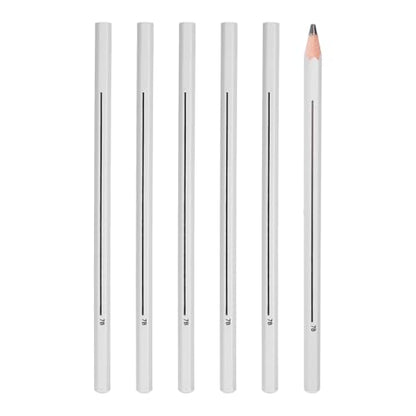PATIKIL 7B Graphite Pencils for Drawing, 6Pcs Sketching Pencils Wood Art Supplies Set Hexagonal Pen Break-Resistant Lead for Painting Sketching Artist Design - style: 7B