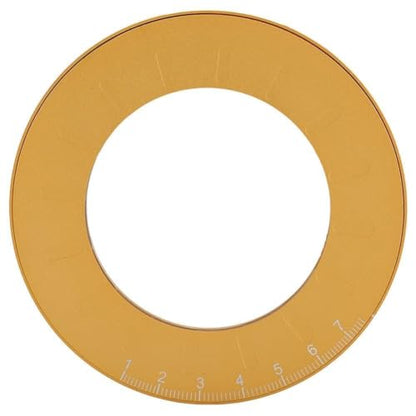 Circle Drawing Maker, Adjustable Stainless Steel Round Circle Template Professional Circle Drawing Tool with Ruler Function for Drawing Drafting