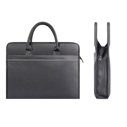 Oxford Document Bag with Handle and Meeting Office Organizer Handbag Briefcase for Carrying Paper Files 1 Pack Black
