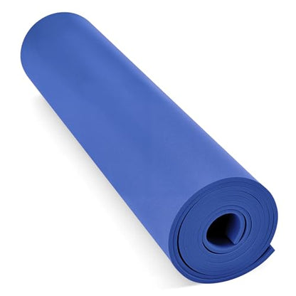 Do²ping Blue Eva Foam Sheets Roll, 3mm EVA Craft Foam 49''x13.5'' High Density 86kg/m3 for Halloween Cosplay DIY - color: Blue, size: Thickness 3mm