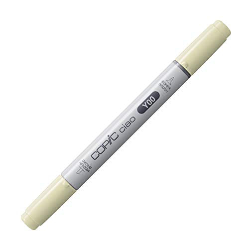 Copic Markers Y00 Ciao with Replaceable Nib, Barium Yellow - color: Barium Yellow