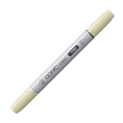 Copic Markers Y00 Ciao with Replaceable Nib, Barium Yellow - color: Barium Yellow