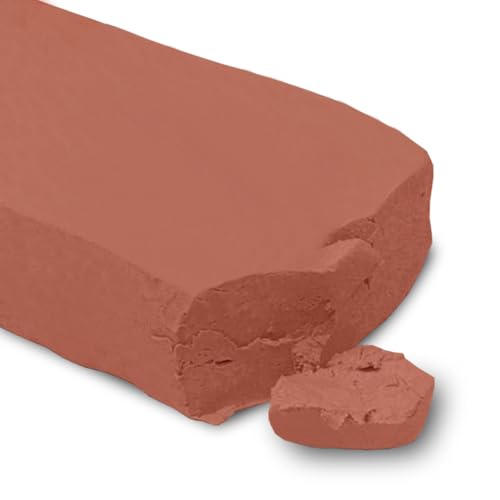 ReArt Air-Dry Clay Modelling, 2.2 pounds Ideal for Beginners and Advanced Sculptors All-Purpose Modeling Clay (Terracotta) - color: Terracotta