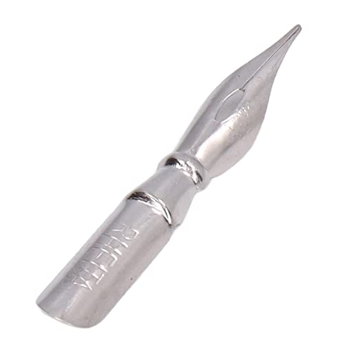 Pssopp 10PCS Calligraphy Pen Nib, Oblique Calligraphy Dip Pen Set Comic Pen Nib Replacement Nibs for Writing Painting Signing Pens[B10*10] - color: B10*10
