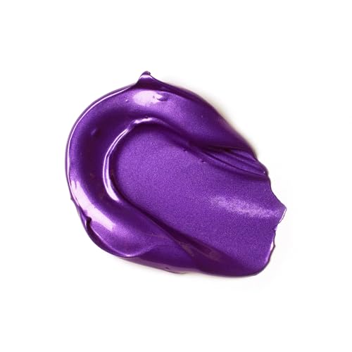 Liquitex BASICS Acrylic Paint, 4-oz Tube, Metallic Purple | Medium Viscosity, Satin Finish, Lightfast, Fine Art Pigments, Range of Opacities, Easy Blending - color: Metallic Purple, size: 4 Fl Oz (Pack of 1)