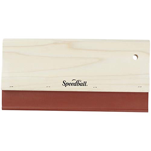 Speedball 12-Inch Nitrile Squeegee, 65 Durometer for Fabric Silk Screen Printing