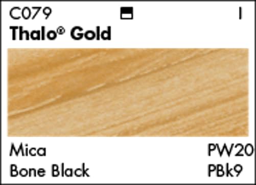 Grumbacher Academy Acrylic Paint, Gloss, 75ml/2.5 Ounce Plastic Tube, Thalo Gold (C079P) - color: Thalo Gold, size: 2.5 Ounce (Pack of 1)