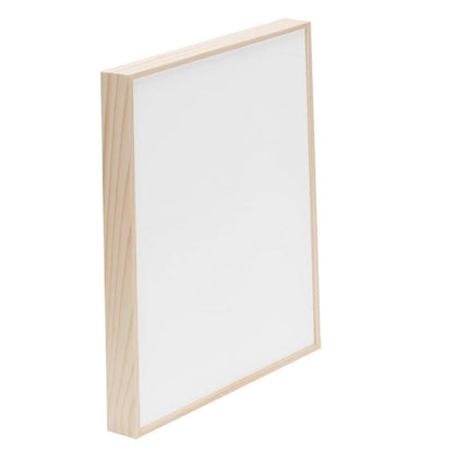 Da Vinci Pro Liquid Art Multi-Media Panel 30x40, 1-1/2" Deep Gesso Board with Natural Wood Frame, Raised Lip Wood Canvas Panel Ideal for Artists Using High Flow Acrylics and Alcohol-Based Dyes - size: 30x40"