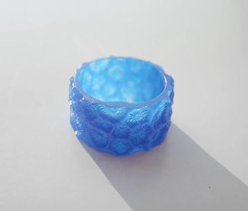 One Pound Blue Wax Block Slice Sheet for Jewelry Carving Ring Making Modeling Tool Casting (Wax Block) - color: Wax Block
