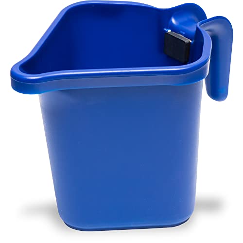 MARSHALLTOWN Paint Cup, Holds 1 Pint, Trim and Baseboard Painting Tool | Solvent Resistant Non-Stick, Integrated Paint Pour Spout, Brush Magnet Holds 2 Inch Brush, PC271