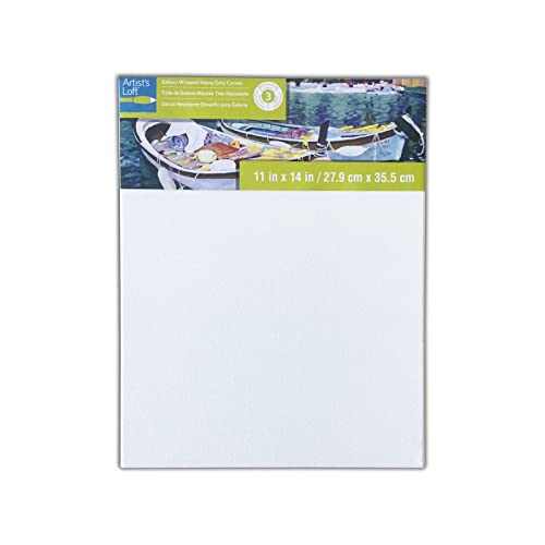Artist's Loft Level 3 Gallery Wrapped Heavy Duty Canvas - size: 11 x 14