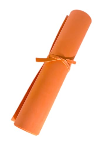EVA Foam Roll | High Density 85kg/m3 | 2mm Thick | 48"x14" | Ideal for Cosplay, Crafts, DIY Projects (Orange 1pc) - color: Orange 1pc