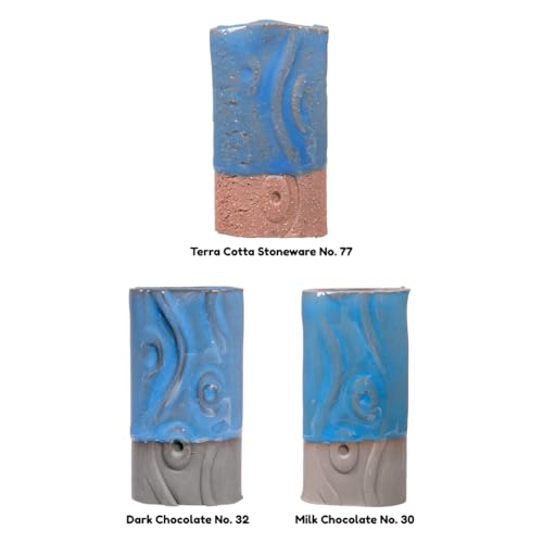 AMACO Celadon High Fire Gloss Glaze, 16 oz. (473 mL), C-21 Sky | Transparent, Mixable Mid-High Fire Cone 5-6 (C) Liquid Ceramic Pottery Glaze for Bisque - color: C-21 Sky