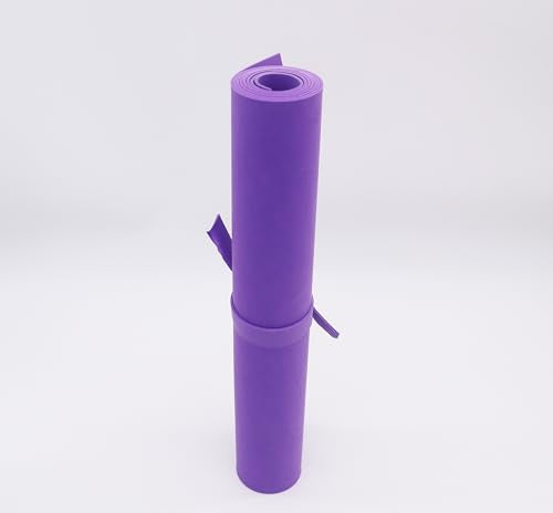 OISAKLD Purple EVA Foam 2mm-10mm 13.7"×39" Craft Foam Sheet 74 kg/m³ EVA Foam Cosplay for Craft Model Cosplay 2mm - color: Purple, size: 2mm -Thickness