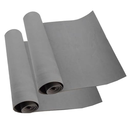 EVA Foam Roll | High Density 85kg/m3 | 2mm Thick | 48"x14" | Ideal for Cosplay, Crafts, DIY Projects (Grey 2pcs) - color: Grey 2pcs