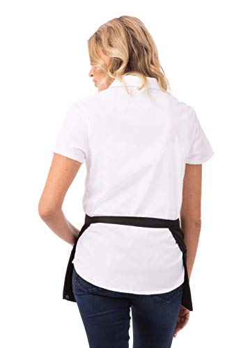 Chef Works Unisex Waitress Apron - color: Black
