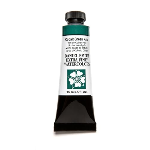 DANIEL SMITH Extra Fine Watercolor Paint, 15ml Tube, Cobalt Green Pale, 284600027 - color: Cobalt Green Pale
