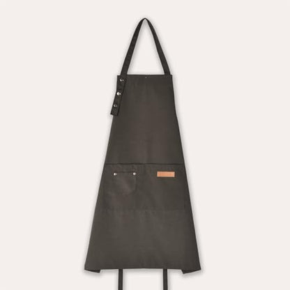 Tosewever Art Aprons for Women Painting Pottery Baking, Mens Buckle Straps Kitchen Apron with Pockets for Chef Cooking - color: Grayish Green
