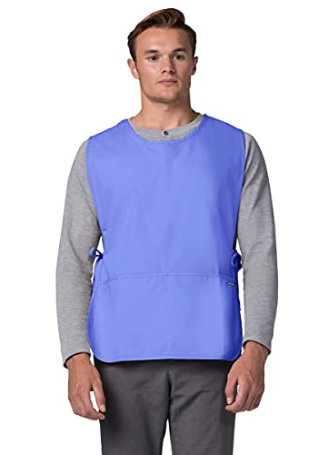 Adar Universal Cobbler Apron 6 Pack - Unisex Cobbler Apron - color: Ceil Blue, size: Standard