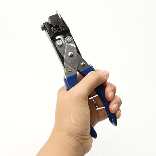 R3 3mm Radius Heavy Duty Clipper, Corner Rounder Cutter, Used for PVC Card Cutting, Metal Heavy Duty Rounded Edge Circle Rounding Maker Clipper for PVC ATM (1PC, Blue) (6.7''x1.6'')