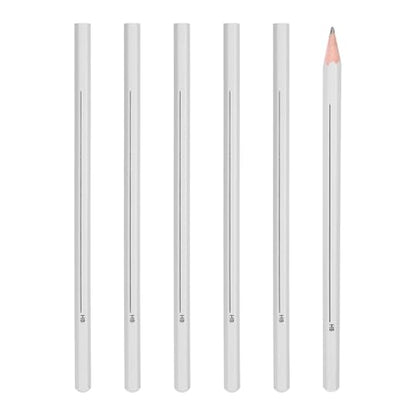 PATIKIL HB Graphite Pencils for Drawing, 6Pcs Sketching Pencils Wood Art Supplies Set Hexagonal Pen Break-Resistant Lead for Painting Sketching Artist Design - style: HB