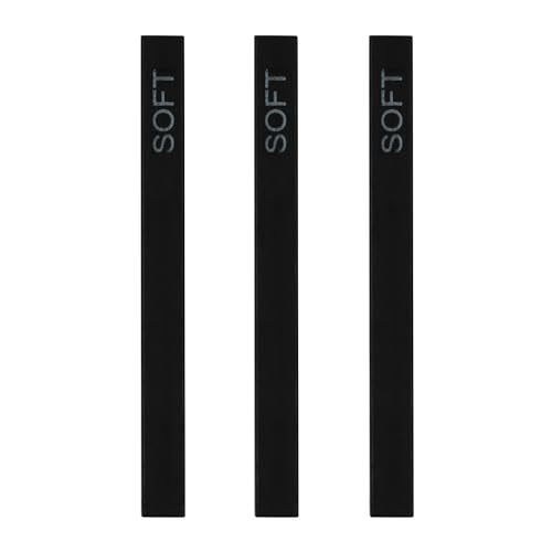 SoHo Urban Artist Compressed Charcoal Sticks, Pack of 3 - size: 3 Pack, style: Soft