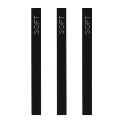 SoHo Urban Artist Compressed Charcoal Sticks, Pack of 3 - size: 3 Pack, style: Soft