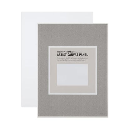 Creative Mark Cotton Canvas Panels 12x24" - 12 Pack - Professional Quality Fine Weave Acrylic Primed Artist Canvas Boards for Painting, Acrylics, Studios, & More - size: 12x24" - 12 Pack