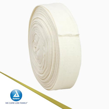 Dynarex Cotton Stockinette, 2" x 25 yds., Non-Sterile & Latex-Free, Bandage for Preventing Skin Irritation and Cast Wrinkles, Made from 100% Pure Cotton, 1 Stockinette Roll (Packaging May Vary) - size: 2in x 25 yds, 1 Count (Pack of 1)