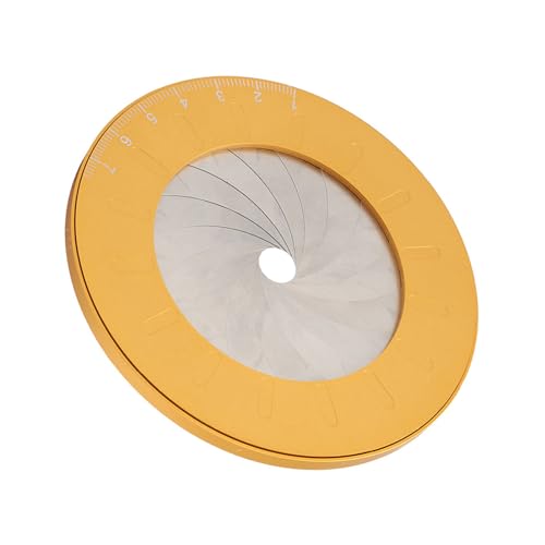 Circle Drawing Maker, Metal Round Circle Drawing Tool Professional Drawing Ruler with Scale for Drafting, Designing Drawing Office