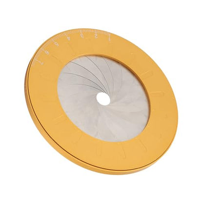 Circle Drawing Maker, Metal Round Circle Drawing Tool Professional Drawing Ruler with Scale for Drafting, Designing Drawing Office