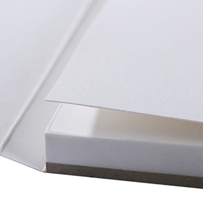 MEEDEN Watercolour Paper Block, 300gsm Smooth Surface Cotton Watercolour Paper Pad, Hot Pressed, 20 Sheets for Painting & Drawing, Wet, Mixed Media, 18×12.5 cm - color: Hot Press, size: 5×7"