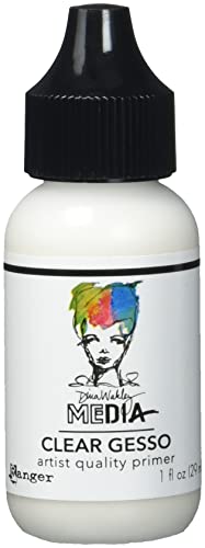 Ranger Dina Wakley Media Gesso 1 oz. Bottle Clear