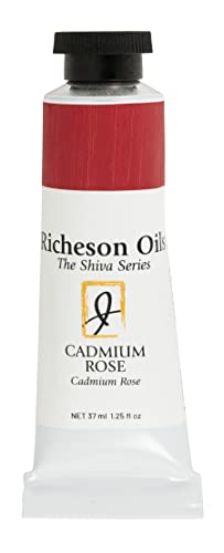 Jack Richeson Limited Edition Cadmiums Oil Paint Set | 6 Pack Cadmium Colors in 37ml tubes (1.25 oz) | Oil Paint Set for Adults Looking to Use Artist Oil Paints
