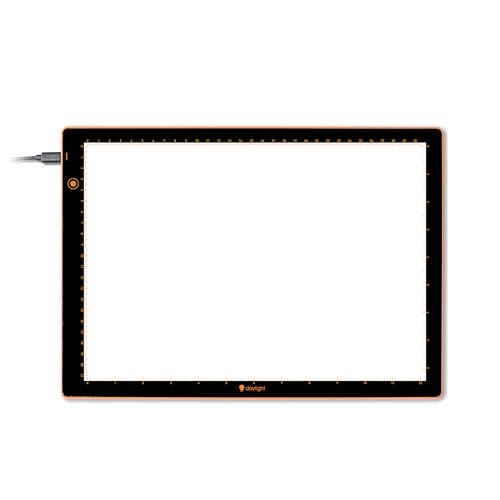 Wafer 1 Light Pad (A4) – Dimmable Brightness with Memory Function – Ideal for Artists, Designers & Crafters - style: Wafer 1 (A4)