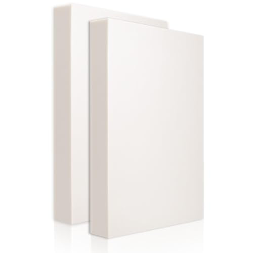 Multi Purpose XPS Foam Board,2 Pack 15.6x11.7X 2in Polystyrene Craft Foam Sheets,Rigid and Easy to Shape,DIY Modeling Art Projects, Party Decoration, Cosplay Prop Production, Carve,Heat Insulation - size: 15.6x11.7x2in-2pcs