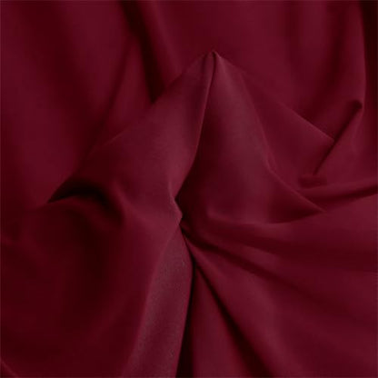Manyshofu Burgundy Mesh Fabric by The Yard 4-Way Stretch, 60 Wide (1 Yard) - color: Burgundy, size: 1 Yard