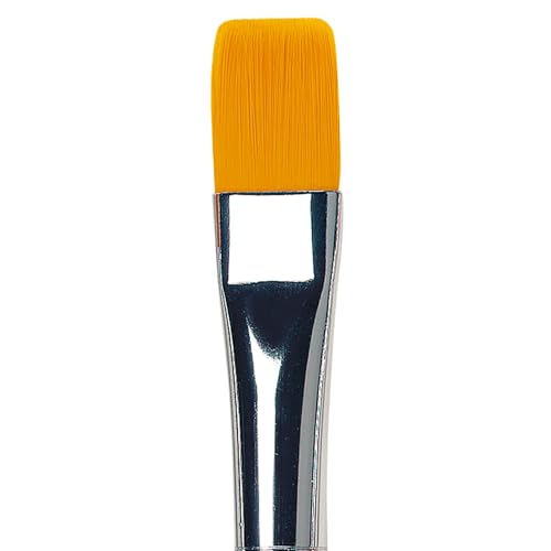 da Vinci Series 354B Primo Synthetic Flat Brush, Size 16. (354B-16) - color: Blue, style: Flat Synthetic