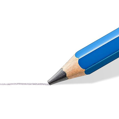 STAEDTLER Hexagonal Pencils High Quality Made in Germany - size: 5 Count (Pack of 1)