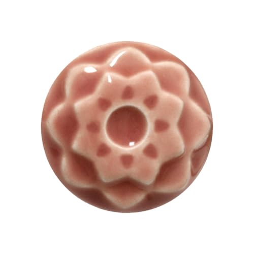 AMACO Celadon High Fire Gloss Glaze, 16 oz. (473 mL), C-50 Cherry Blossom | Transparent, Mixable Mid-High Fire Cone 5-6 (C) Liquid Ceramic Pottery Glaze for Bisque - color: C-50 Cherry Blossom