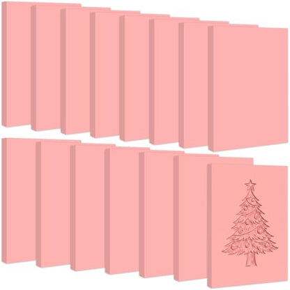 Yauhar 15Pcs 4" x 6" Linocut Carving Kit for Beginner, Pink Rubber Linoleum Printing Blocks, Hobby Crafting Kits Birthday Gift for Printmaking, Stamp Making, and DIY Art Projects