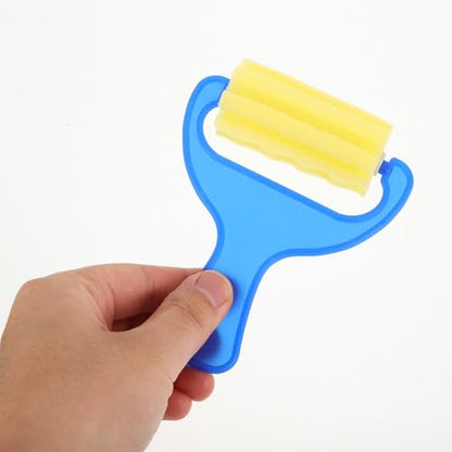 Garneck 8Pcs Sponge Painting Rollers for Kids: Paint Brushes Foam Stampers for Art Graffiti Washable Finger Painting Tools for Toddlers DIY Creative Art Supplies for Classroom Early Education Draw