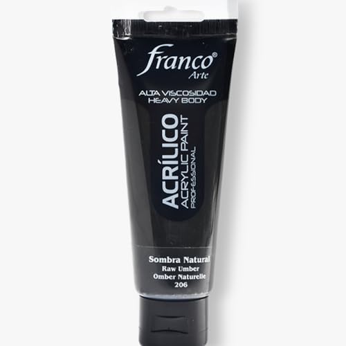 Professional Acrylic Paint – Premium Water-Based, Quick-Drying Acrylics for Artists & Crafters, Non-Toxic Rich Pigment, Multi-Surface Paint for Canvas, Wood, Paper, Ceramic & Indoor Projects Raw Umber Hue 3,38 U.S fl oz - color: Raw Umber Hue