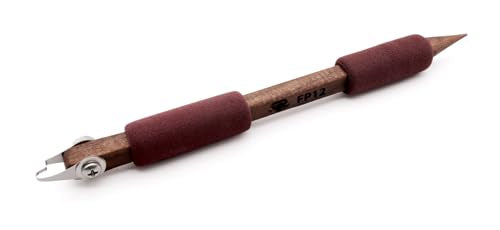 The Original DiamondCore Tools FP12 Fine Point Ledge U-Tip Carving Tool for Pottery, Clay Carving, Sgraffito and Ceramic Surface Design - color: FP12 - Fine Point Ledge U-Tip