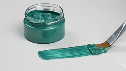 DGAGA Metallic Acrylic Paint,Metallic Green Paint,1.69 OZ/Jar,Chalk Paste Paints,Metalli Paste for Crafts Color-shifting Glass Paints,Blendable,Painting on Rocks,Wood,Canvas,Fabric,Ceramic - color: Metallic Green Paint