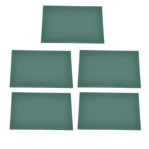 Fayelume 5PCS 2mm Jewelry Wax Sheet, Sliced Carving Modeling Wax, Museum Carving Wax Pen, Engraving Making Accessory for Jewelry Patterns (70 x 90 mm)