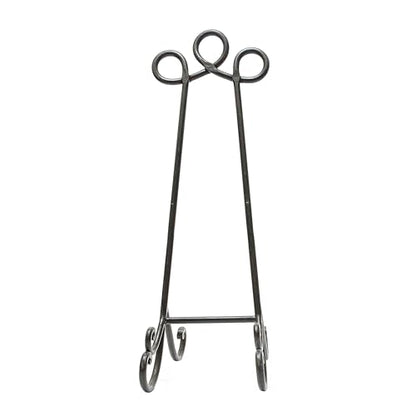 Creative Co-Op DE1159 Grey Metal Easel 24 Inch High