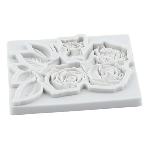 Rose Silicone Molds Rose Flower Polymer Clay Mold - color: Style M