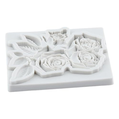 Rose Silicone Molds Rose Flower Polymer Clay Mold - color: Style M