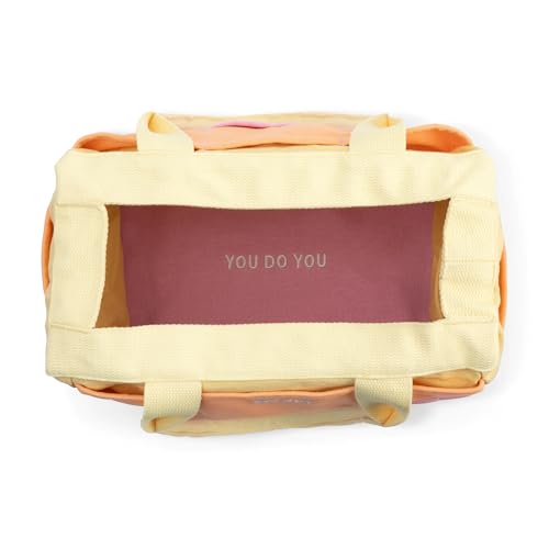 Soolla Studio Bag: Art Supply Storage Organizer & Pottery Tool Bag, Washable Tote, Yarn Bag, Crochet, 30 Pockets, 15+ Colors - color: Becca Sands